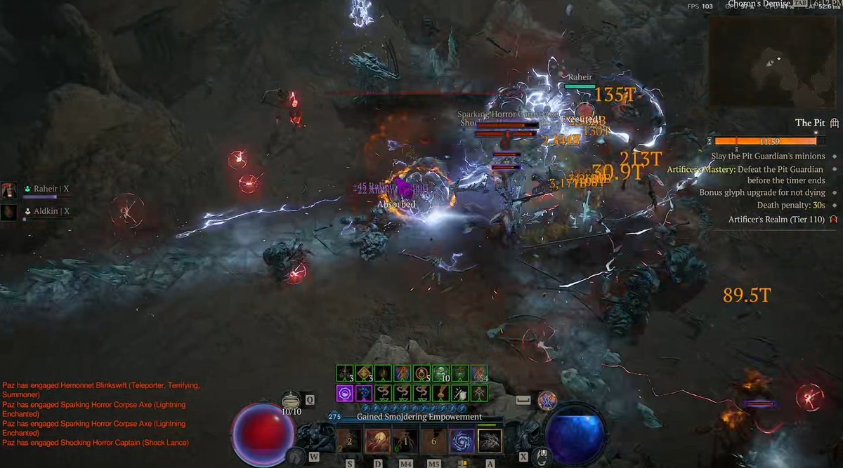 213T damage Overpower