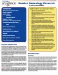 Don't miss the Memorial Day Sale on my "Genealogy at a Glance: Russian Genealogy Research" Use COUPON CODE MDS25 for a 15% discount on the printed version (U.S. shipping only) and eBook (worldwide) until 11:59 p.m. EST on Thursday, May 29th. genealogical.com/store/genealog…