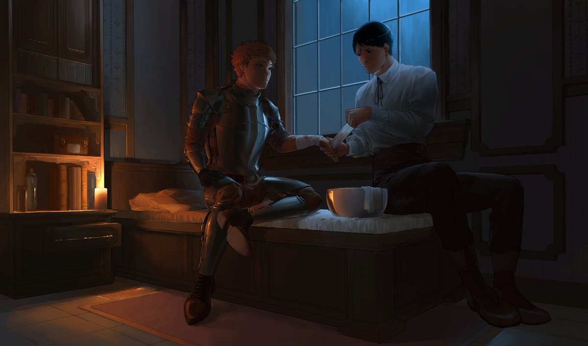 I drew this!!! This should have better image quality than it does on AO3 (hopefully)