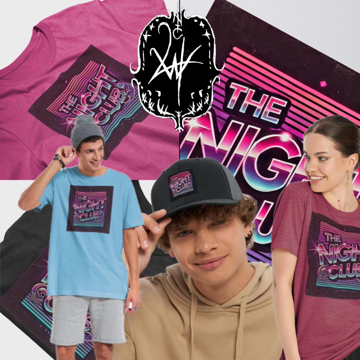 thenightclubpod's tweet photo. New merch in our 4th Wall shop! We have a new T-Shirt with the retro logo in a variety of colors, a new hat with the retro logo and a sticker. Visit our linktree in the bio and browse our store. Stay spooky!
#thenightclubpodcast #tnc4thwall #merch #horror #retro #80s #podcast https://t.co/qLtJb8Y00k