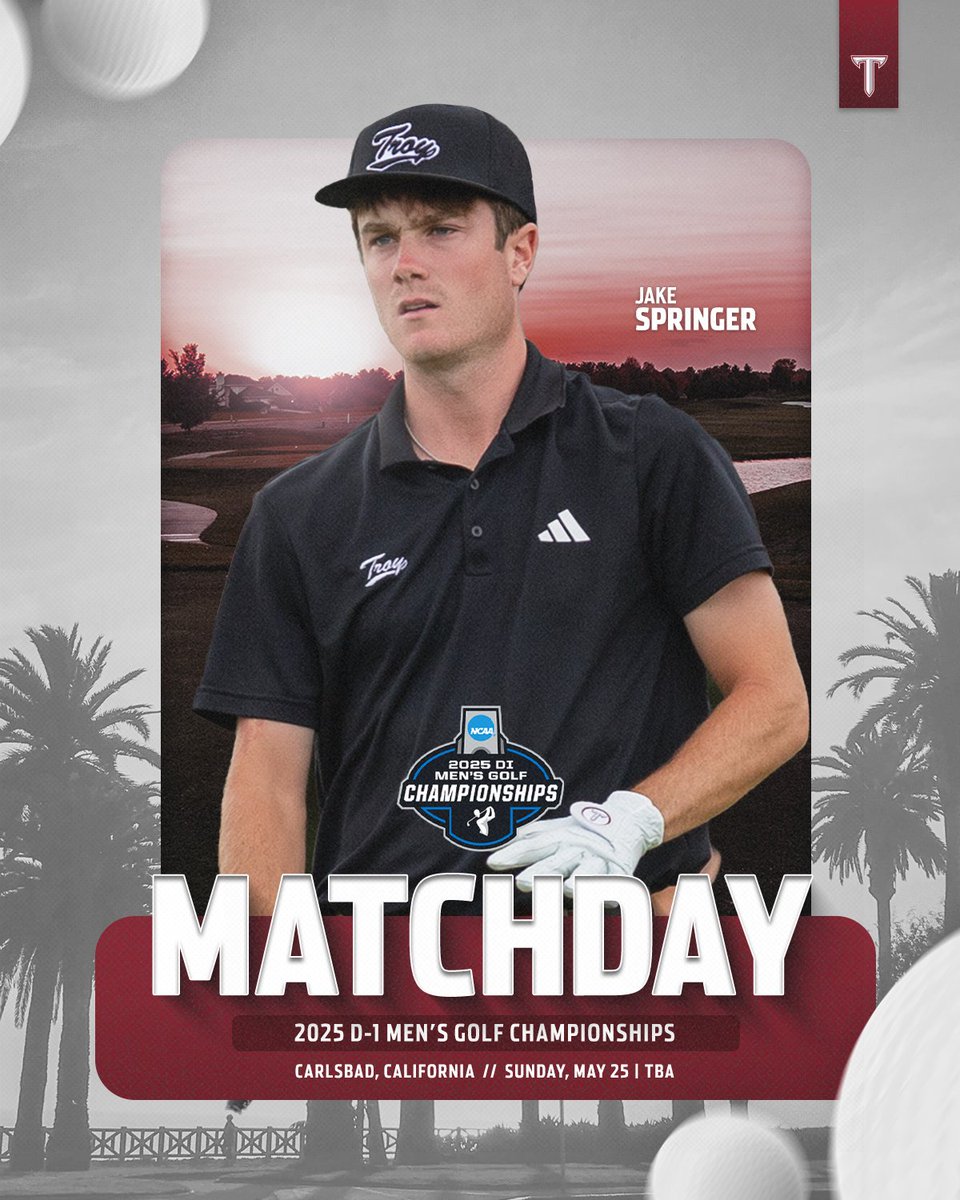 Round 3️⃣

📍- Carlsbad, Calif.  
⏰ - 2:45 p.m. (CT)
📊 - gotroy.us/bzo 

#SharpenTheSword | #OneTROY ⚔️⛳️