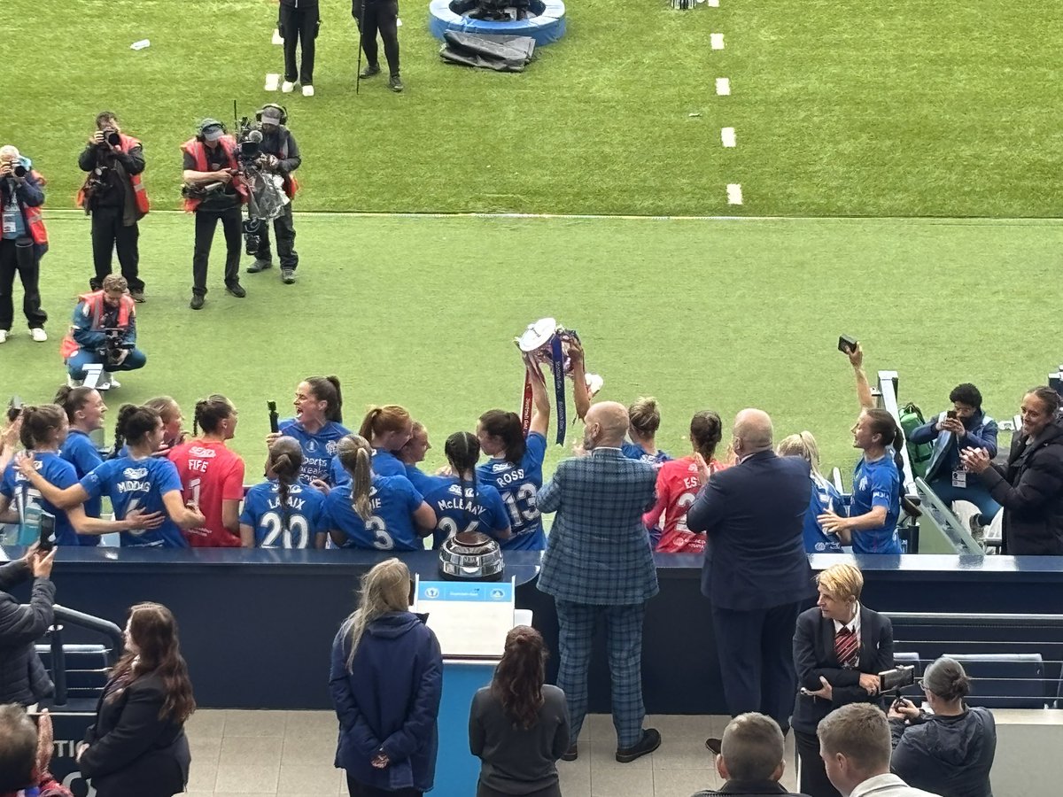 John Swinney (@johnswinney) on Twitter photo Pleased to attend the Womenβs Scottish Cup Final today and congratulations to the winners <a href="/RangersWFC/">Rangers Women</a> Pleased to attend the Womenβs Scottish Cup Final today and congratulations to the winners <a href="/RangersWFC/">Rangers Women</a>