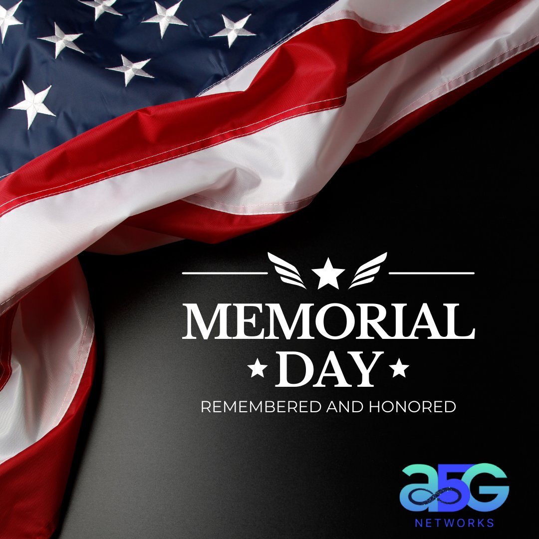 This Memorial Day, we salute the heroes who laid down their lives to protect our freedoms.

We reflect with gratitude and humility—and recommit to the values they stood for: courage, integrity, and service.

#A5gnetworks #MemorialDay2025 #InHonor #WithGratitude #A5gnet