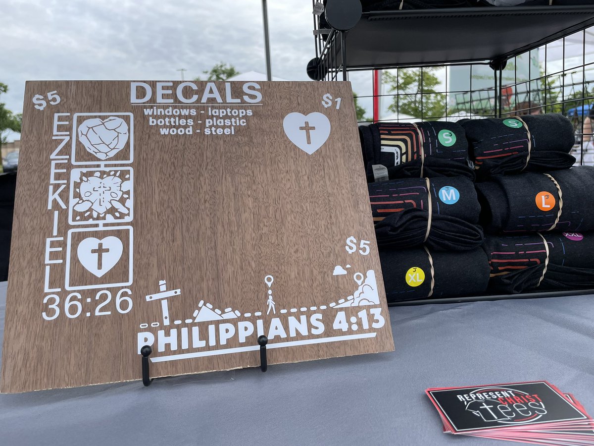 zacharyhunt90's tweet image. New decal and a new decal sign!
-
#decals #philippians413