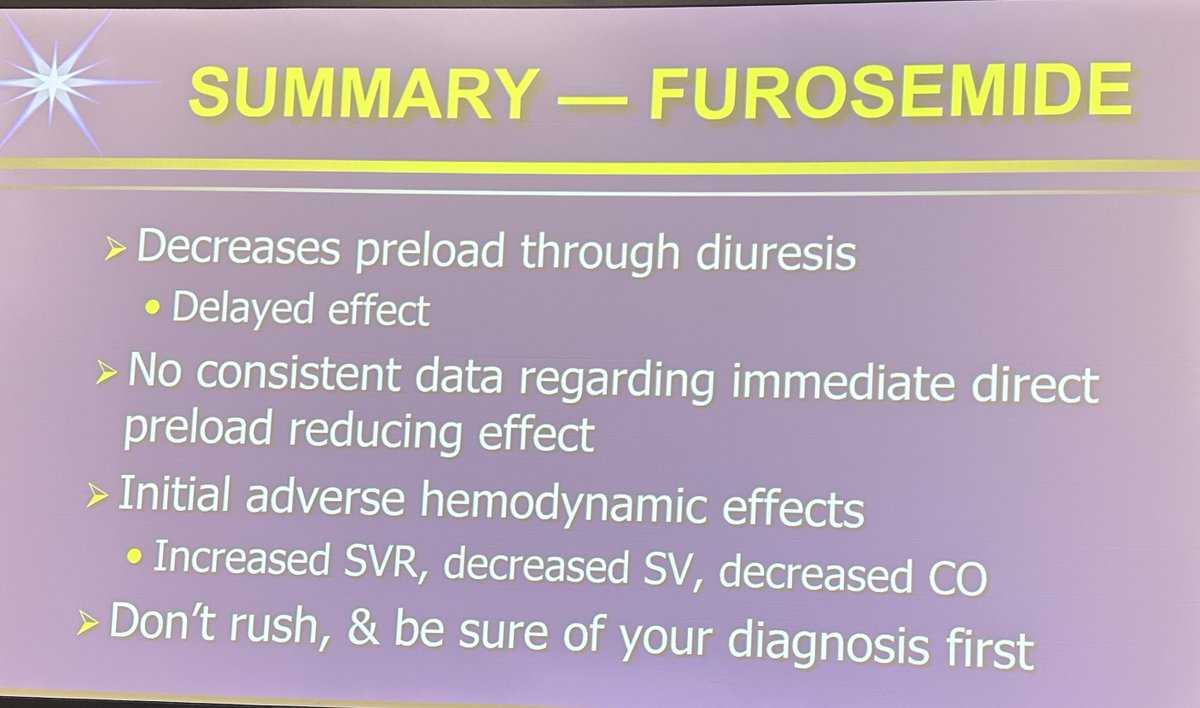 International Conference on Emergency Medicine (@icem2025) on Twitter photo From Dr. <a href="/amalmattu/">Amal Mattu</a> at #ICEM2025
💡 Acute heart failure? Don’t reach for furosemide first.
🚫 50% aren’t volume overloaded
✅ Start with:
1️⃣ NIV
2️⃣ SL nitro q5min
3️⃣ High-dose IV nitro
4️⃣ THEN furosemide (~30min in)
Redistribute, don’t just diurese.
#FOAMed #ICEM2025 #EMConf From Dr. <a href="/amalmattu/">Amal Mattu</a> at #ICEM2025
💡 Acute heart failure? Don’t reach for furosemide first.
🚫 50% aren’t volume overloaded
✅ Start with:
1️⃣ NIV
2️⃣ SL nitro q5min
3️⃣ High-dose IV nitro
4️⃣ THEN furosemide (~30min in)
Redistribute, don’t just diurese.
#FOAMed #ICEM2025 #EMConf