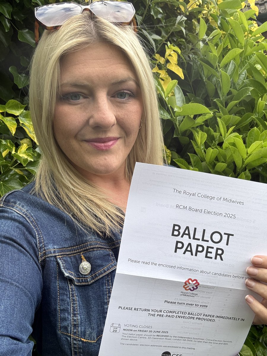 AlexBirchMW's tweet image. 🔷 I’m standing for election to the RCM Board because I believe in a future where midwives are respected, supported, and empowered.
💙 Let’s shape a stronger, more sustainable future — together.

🗳️ #RCMElection2025 #MidwivesLead #VoteForAlexBirch @MidwivesRCM