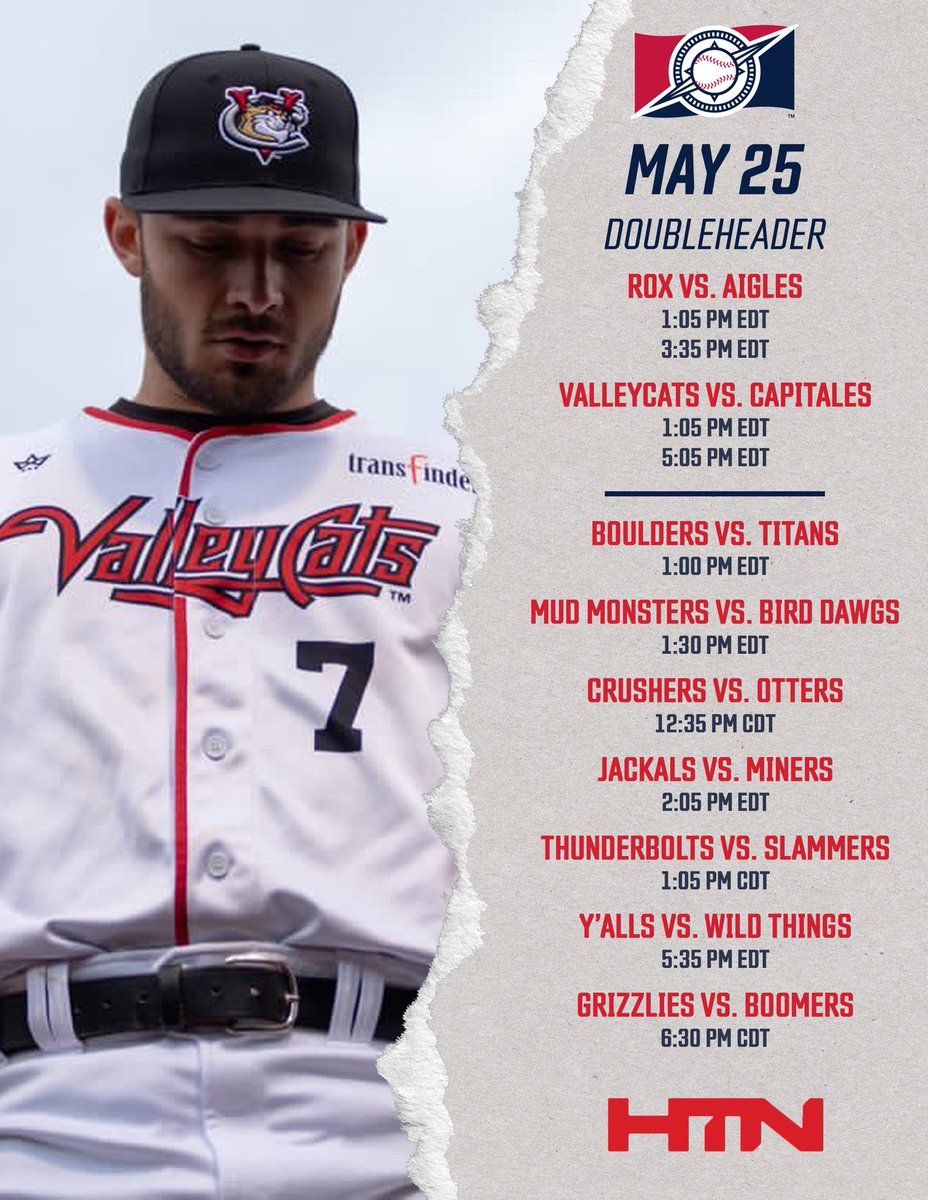 NAprobaseball's tweet photo. Sunday baseball is rolling all day long! Watch it all on Frontier League TV Network! https://t.co/klvri9yhtE