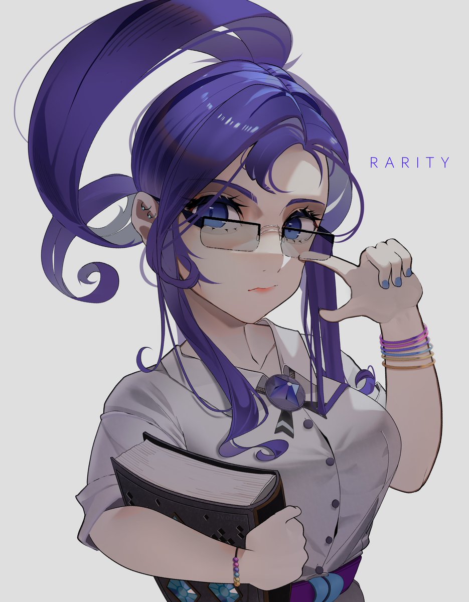 IvolIsa_'s tweet image. #rarity human version eheh