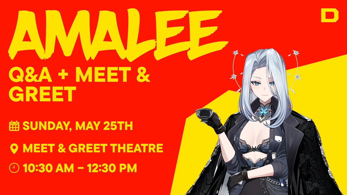 DreamHack North America (@dreamhackna) on Twitter photo This is your chance to meet <a href="/LeeandLie/">AmaLee 🦋 M̶̱̍ö̷̧́n̶̝͋a̷͔̓r̷̝̓c̶̼̈́h̸͕̀</a> at #DHDallas!
Head over to the Meet & Greet theater for a live Q&A and Meet & Greet 🙌 This is your chance to meet <a href="/LeeandLie/">AmaLee 🦋 M̶̱̍ö̷̧́n̶̝͋a̷͔̓r̷̝̓c̶̼̈́h̸͕̀</a> at #DHDallas!
Head over to the Meet & Greet theater for a live Q&A and Meet & Greet 🙌