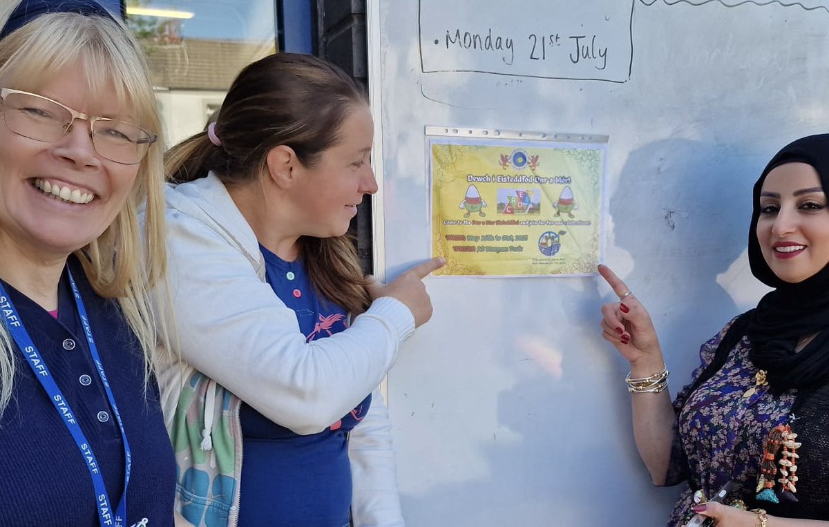 St. Helen's Primary (@sthelensp) on Twitter photo The Criw Cymraeg have been decorating our school and local area with Mr Urdd and information posters to raise awareness about Eisteddfod Dur a Môr held at Margam park next week 26-31 May. Come and enjoy! Dewch a mwynhau. <a href="/DuraMor2025/">Eisteddfod Dur a Môr Parc Margam a’r Fro 2025</a> <a href="/Urdd/">Urdd Gobaith Cymru</a> #sthpwelsh #sthpcelebrate The Criw Cymraeg have been decorating our school and local area with Mr Urdd and information posters to raise awareness about Eisteddfod Dur a Môr held at Margam park next week 26-31 May. Come and enjoy! Dewch a mwynhau. <a href="/DuraMor2025/">Eisteddfod Dur a Môr Parc Margam a’r Fro 2025</a> <a href="/Urdd/">Urdd Gobaith Cymru</a> #sthpwelsh #sthpcelebrate