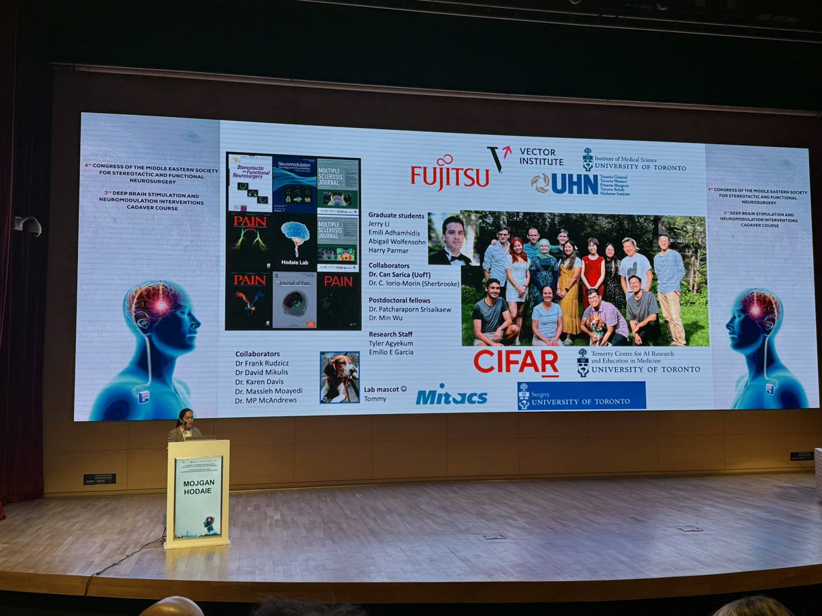 CANSARICA2's tweet image. Happy to share our work at the 4th Congress of Middle Eastern Society for Stereotactic and Functional Neurosurgery (#MSSFN) in my beautiful hometown, Istanbul—presenting with Dr. Lozano and Dr. Hodaie @mhodaie as the #TorontoWestern team.