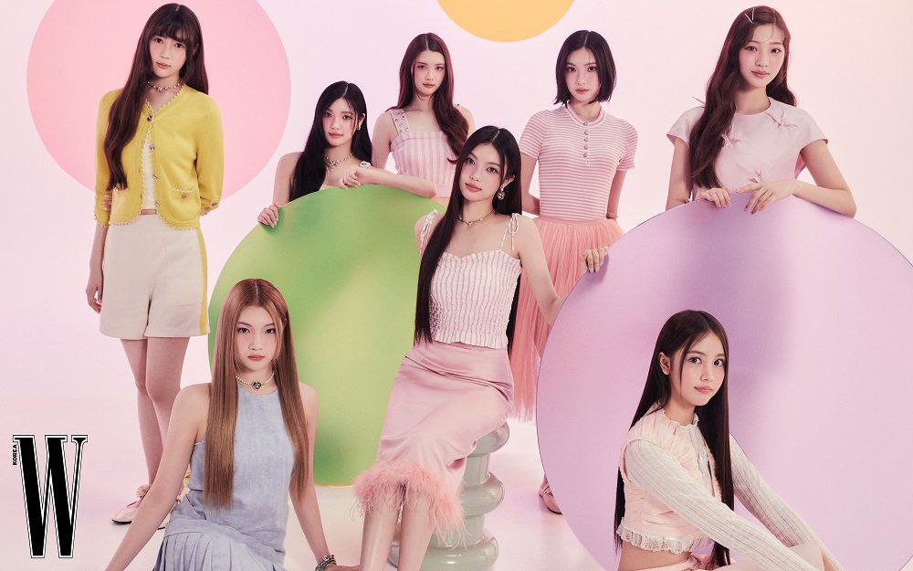 Where pages don’t just turn, they flutter like butterfly lashes. ៶៲៸ 🪞  ۪  ֿ From daydreams to glossy spreads, 𝖶 𝖪𝗈𝗋𝖾𝖺'𝗌 𝖩𝗎𝗇𝖾 𝟤𝟢𝟤𝟧 𝗂𝗌𝗌𝗎𝖾 is wrapped in magic and soft-lit allure, with none other than gracing the cover like a midsummer wish come true. ★