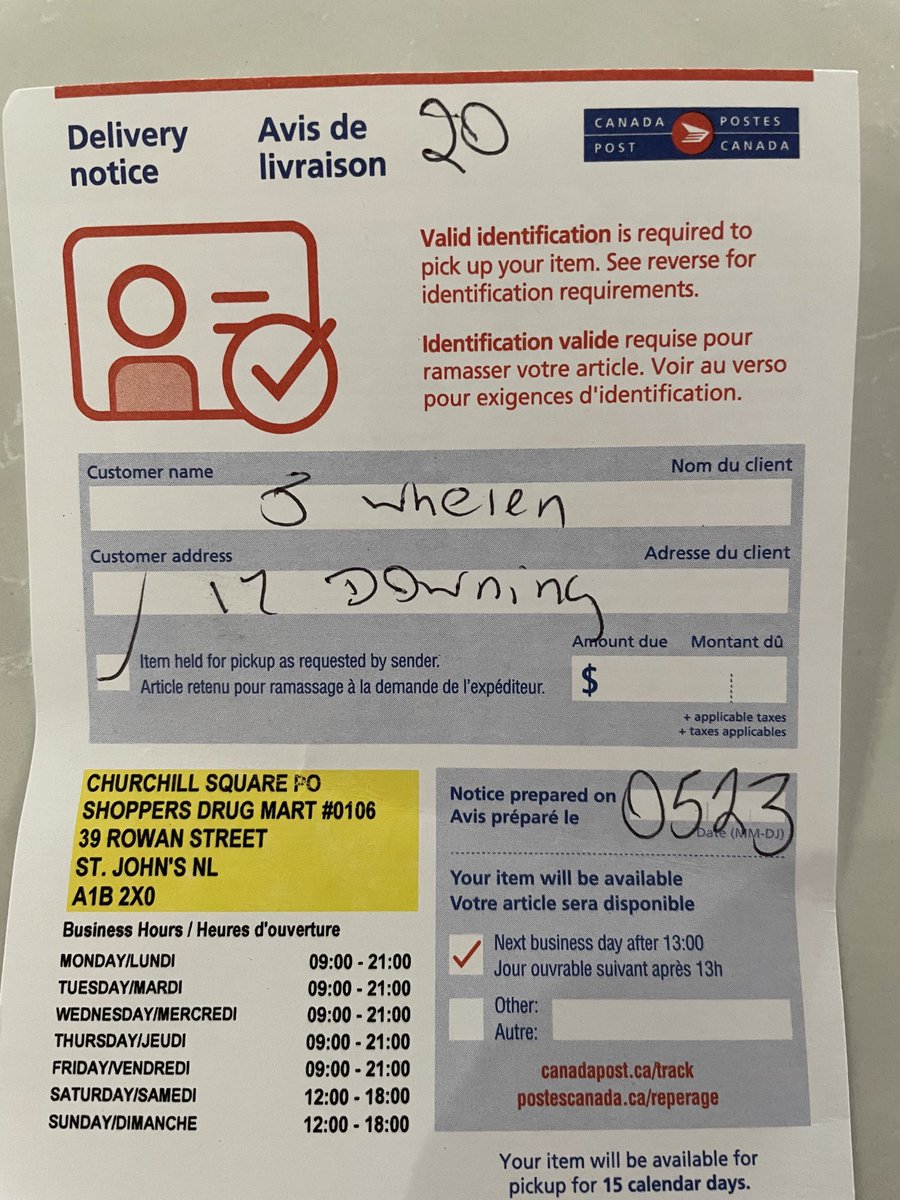 ⁦<a href="/canadapostcorp/">Canada Post</a>⁩   Returned to sender but no explanation on the package why and 21 dollars to retrieve it???? Good luck staying in business