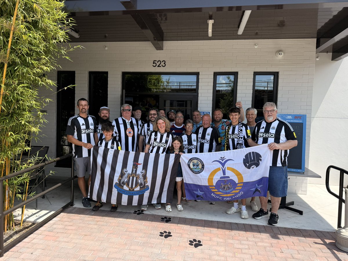 Final game of the 24/25 season and what a season! Great time with the Orlando lads and lasses!!

#nufc #hwtl #toonarmy #myplmorning #osc #newcastleunitedosc
