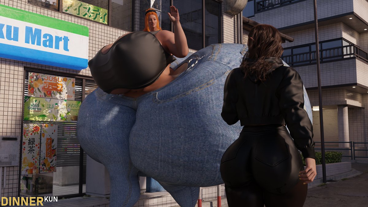 Dinner-Kun - @dinnerkun.bsky.social (@dinnerkun) on Twitter photo Sam and Molly in Japan!
For <a href="/H0FArt/">H0F - Draws✏️ @h0f-art.bsky.social</a>
#sizetwitter #giantess Sam and Molly in Japan!
For <a href="/H0FArt/">H0F - Draws✏️ @h0f-art.bsky.social</a>
#sizetwitter #giantess