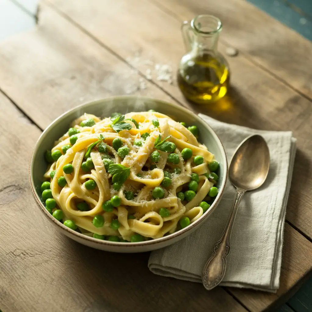 🍝 Cozy Comfort in One Pot: Pasta &amp; Peas Perfection! 🌿

Link: quickandelicious.com/pasta-and-peas/
