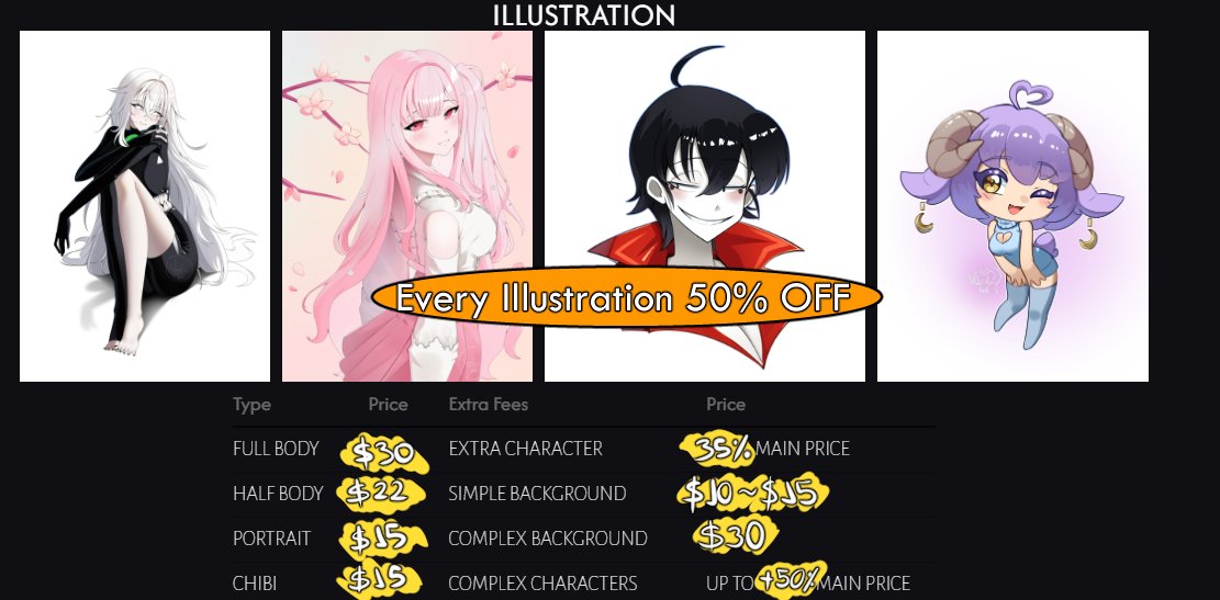 ⚠️Emergency⚠️
Ello all, B$lls are catching up, I need assistance taking care of my dog and saving ca$h in case my PC turns off completely again. If you want an illustration my pr$ces are half off until I can save at least $500, if interested please send me a DM.
Retweets help too