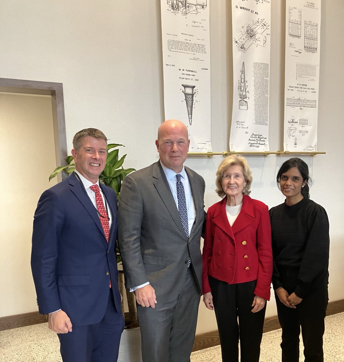 Kay Bailey Hutchison (@kaybaileyhutch) on Twitter photo Wonderful to see great staff of <a href="/USNATO/">U.S. Mission to NATO</a> and <a href="/USAmbNATO/">U.S. Ambassador to NATO</a> <a href="/NATO/">NATO</a> Parliamentary Assembly <a href="/cityofdayton/">City of Dayton, Ohio</a> <a href="/WrightPattToday/">Wright-Patt Today</a> ! Wonderful to see great staff of <a href="/USNATO/">U.S. Mission to NATO</a> and <a href="/USAmbNATO/">U.S. Ambassador to NATO</a> <a href="/NATO/">NATO</a> Parliamentary Assembly <a href="/cityofdayton/">City of Dayton, Ohio</a> <a href="/WrightPattToday/">Wright-Patt Today</a> !