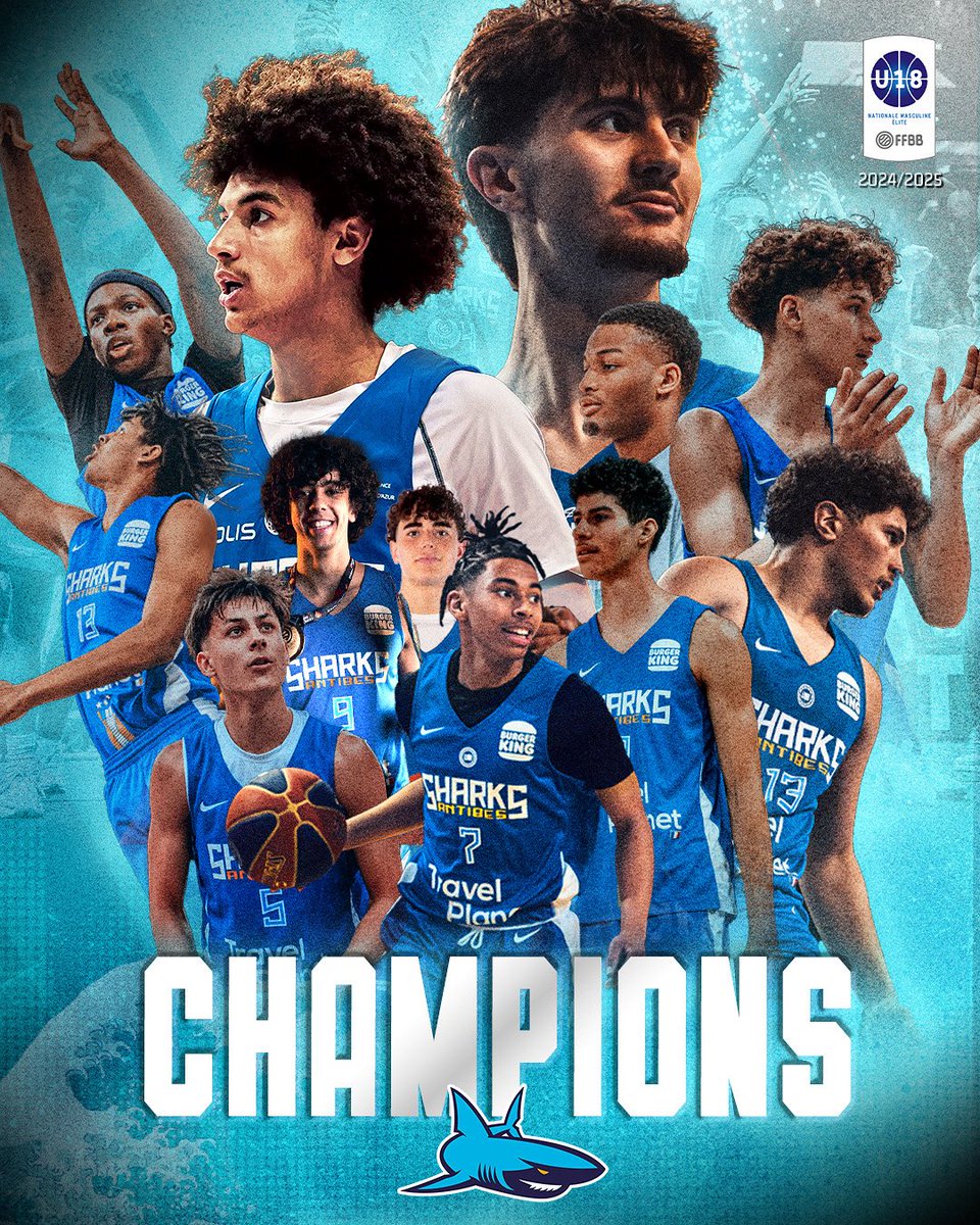 🏆 𝑼𝒏𝒆 𝑮𝒆́𝒏𝒆́𝒓𝒂𝒕𝒊𝒐𝒏 𝒆𝒏 𝑶𝒓 🏆

🥇 Nos U18 remportent le championnat Élite en venant à bout de Dijon 82/79 💥

🏅 C’est la première fois qu’une équipe de notre Centre de Formation réalise le doublé Coupe-Championnat🔥

🌊 Un immense bravo à tous 🦈

#GoSharks