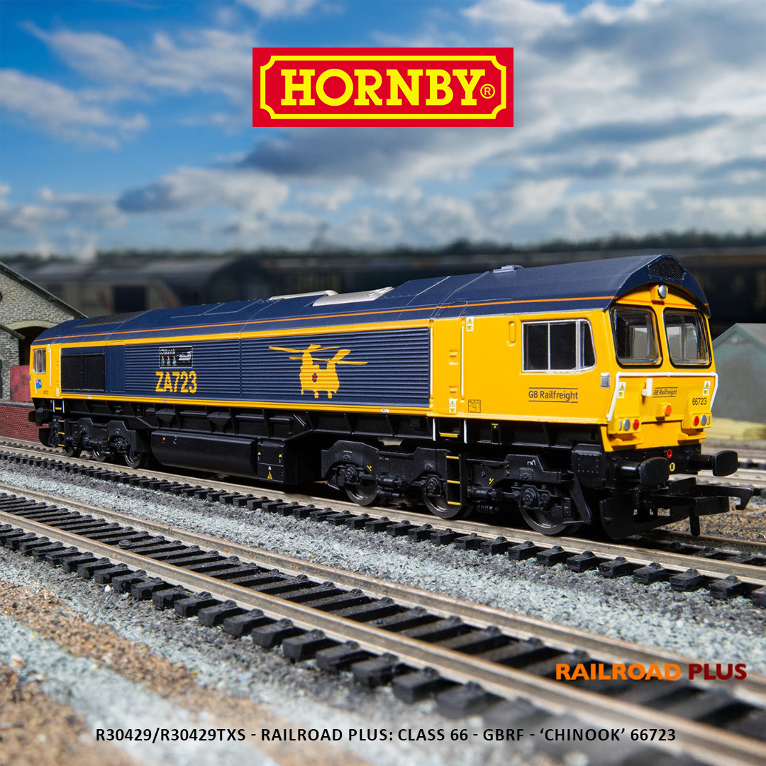 Ready to add a striking ‘Shed’ to your collection?👉bit.ly/3GVrNzZ

As part of our RailRoad Plus range, enjoy enhanced detail at great value. The only decision left to make is if you prefer it with or without sound?

#Hornby #Scalemodelling