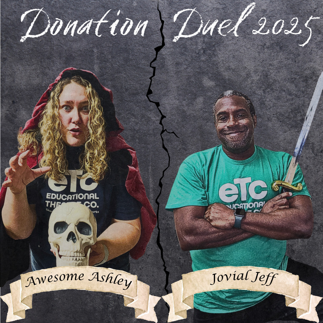 Three days remain! Our 2025 Donation Duel is nearly upon us. Whoev’r you give to - Staff Scribes or Board Bards - your gift helps keep ETC programming available for everyone! Where will you give? givegreaterdc.org/o/etc
#DonationDuel #SupportTheArts #spurlocal #GiveGreaterDC