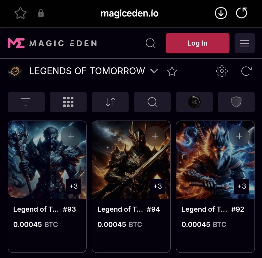 Legends of Tomorrow (@lotomorrow_nft) on Twitter photo Some wild and sick Legends just appeared on <a href="/MagicEden/">Magic Eden 🪄</a> ...
This last unique inscriptions are so sick and we cant wait to see who will grab and rock them as a PFP
The Hitman and Vintage rare sats give them a special feature for Bitcoin Art collectores
LEGENDS OF TOMORROW 🔥 Some wild and sick Legends just appeared on <a href="/MagicEden/">Magic Eden 🪄</a> ...
This last unique inscriptions are so sick and we cant wait to see who will grab and rock them as a PFP
The Hitman and Vintage rare sats give them a special feature for Bitcoin Art collectores
LEGENDS OF TOMORROW 🔥