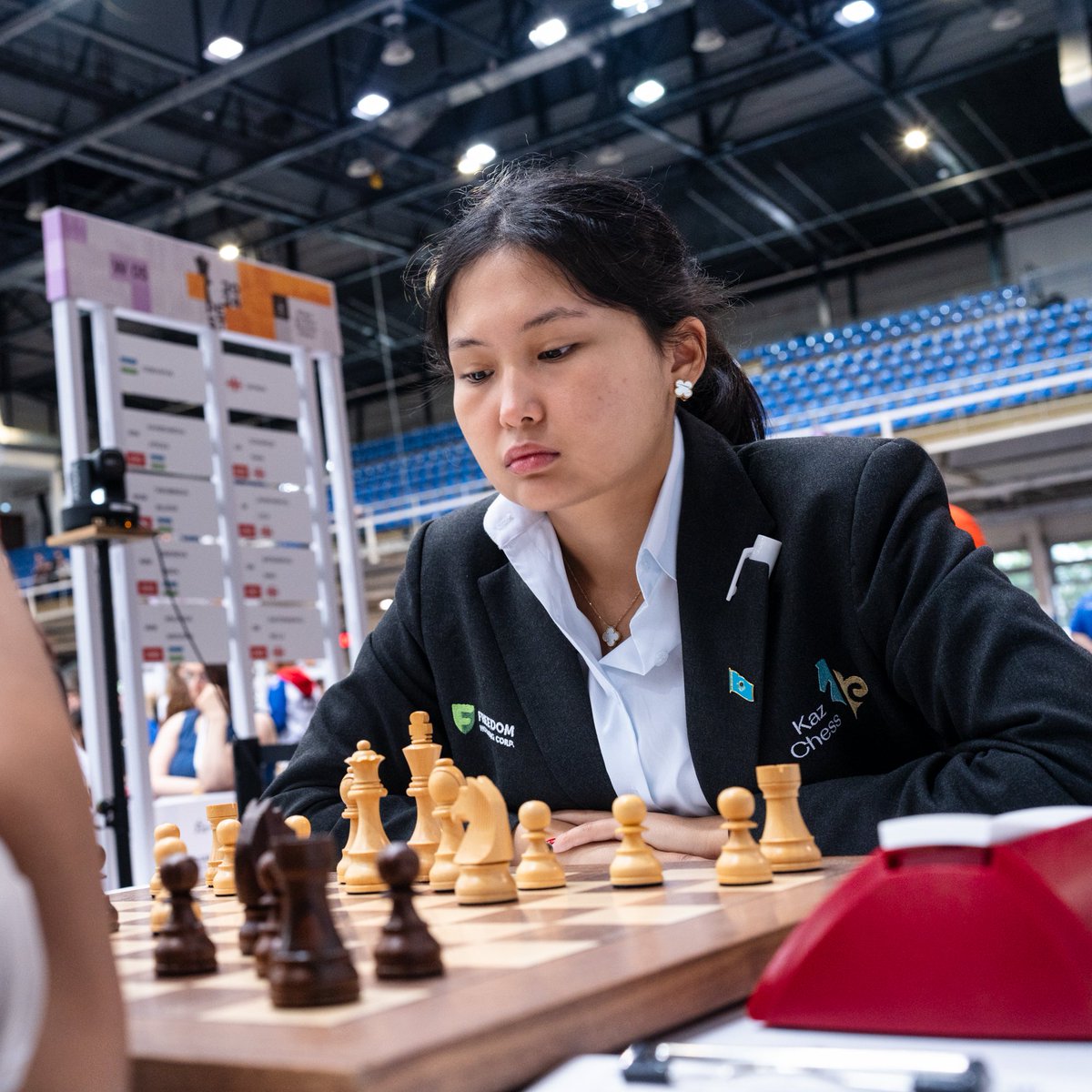Bibisara Assaubayeva has just become the latest chess grandmaster! 🇰🇿

The 21-year-old also enters the women's top 10 with a great performance at the Sharjah Masters 👏👏