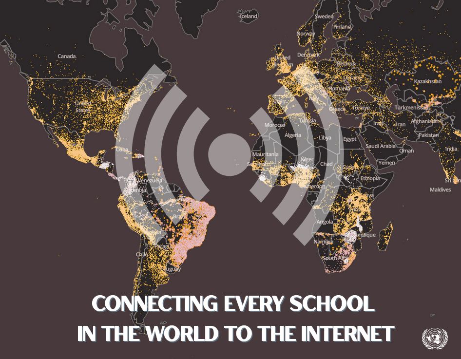 United Nations Geneva (@ungeneva) on Twitter photo Connecting every school worldwide to the internet by 2030 is the goal of the <a href="/UNICEF/">UNICEF</a>-<a href="/ITU/">Int’l Telecommunication Union</a> initiative Giga.
Since its launch in 2019:
📶 2.1 mln schools have been mapped
📶 14,500 schools improved their connectivity
🗺️Explore the school connectivity map buff.ly/tHNebNR Connecting every school worldwide to the internet by 2030 is the goal of the <a href="/UNICEF/">UNICEF</a>-<a href="/ITU/">Int’l Telecommunication Union</a> initiative Giga.
Since its launch in 2019:
📶 2.1 mln schools have been mapped
📶 14,500 schools improved their connectivity
🗺️Explore the school connectivity map buff.ly/tHNebNR