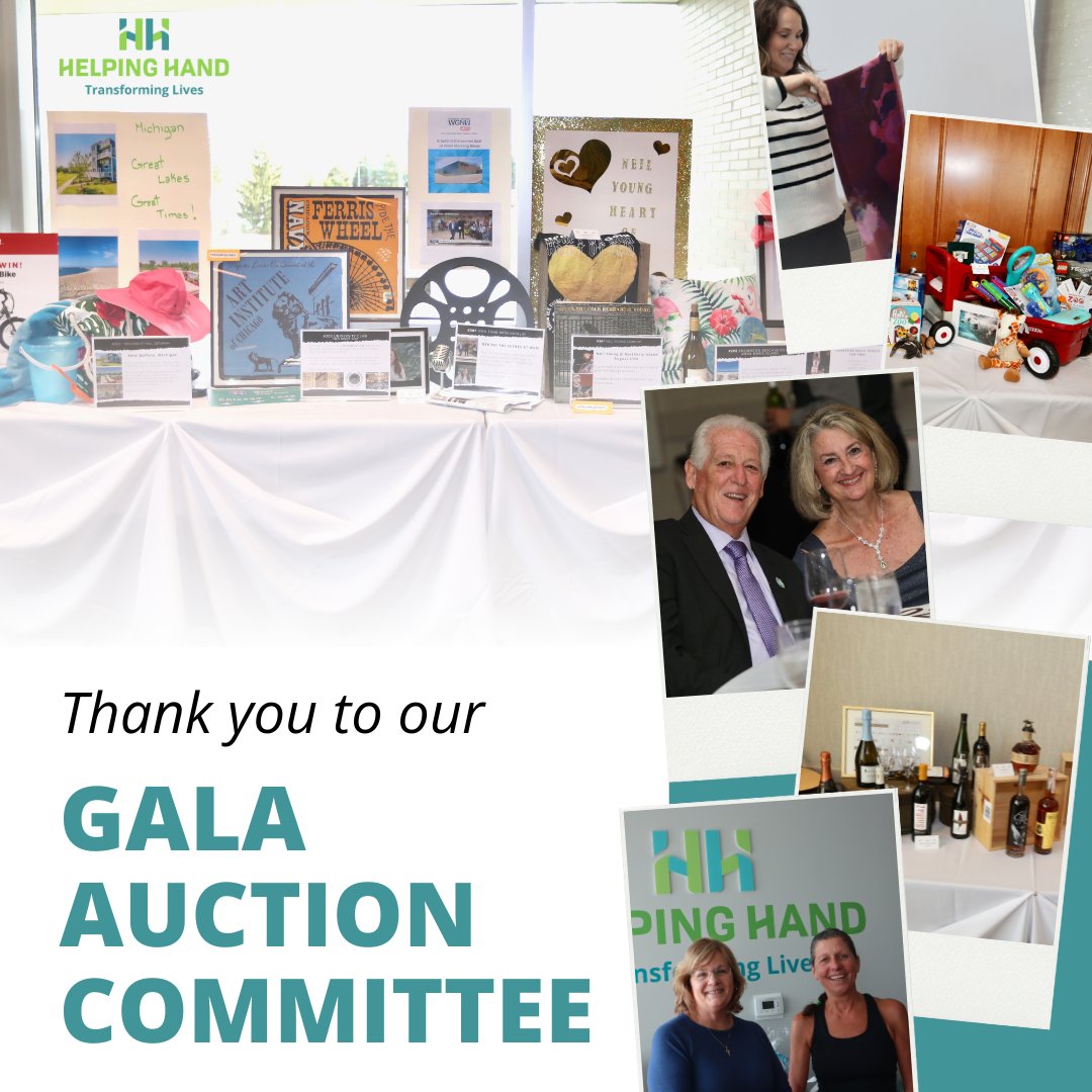 It's been exactly 1 month since our 26th Annual Gala! ✨

Thank you to all who contributed to make our auction experience a success, including our exceptional Auction Committee members who give of their time, talent and creativity! 💚

#AuctionCommittee #AnnualGala #HelpingHand