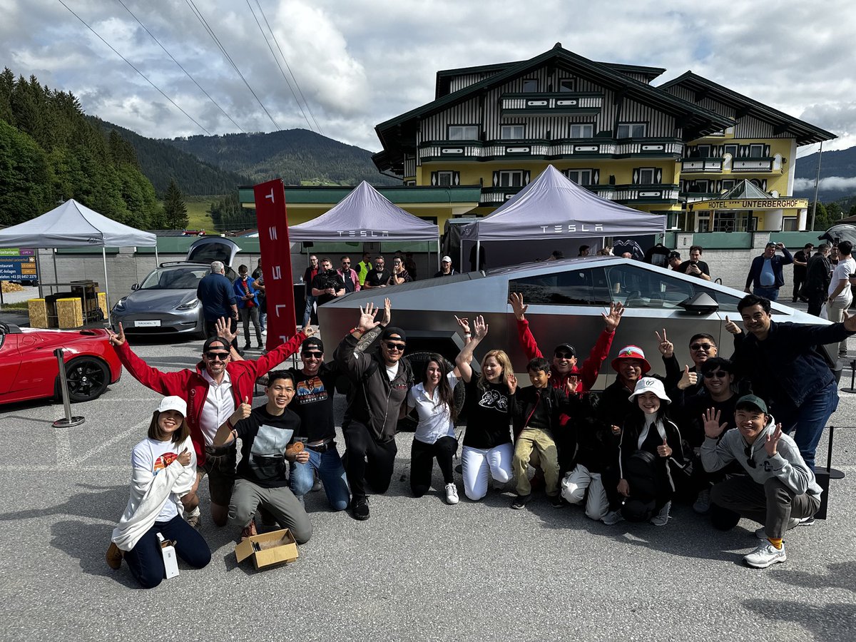 Thankful for the <a href="/TeslaClubAT/">Tesla Club Austria</a> for putting on Tesla Takeover Europe one year ago