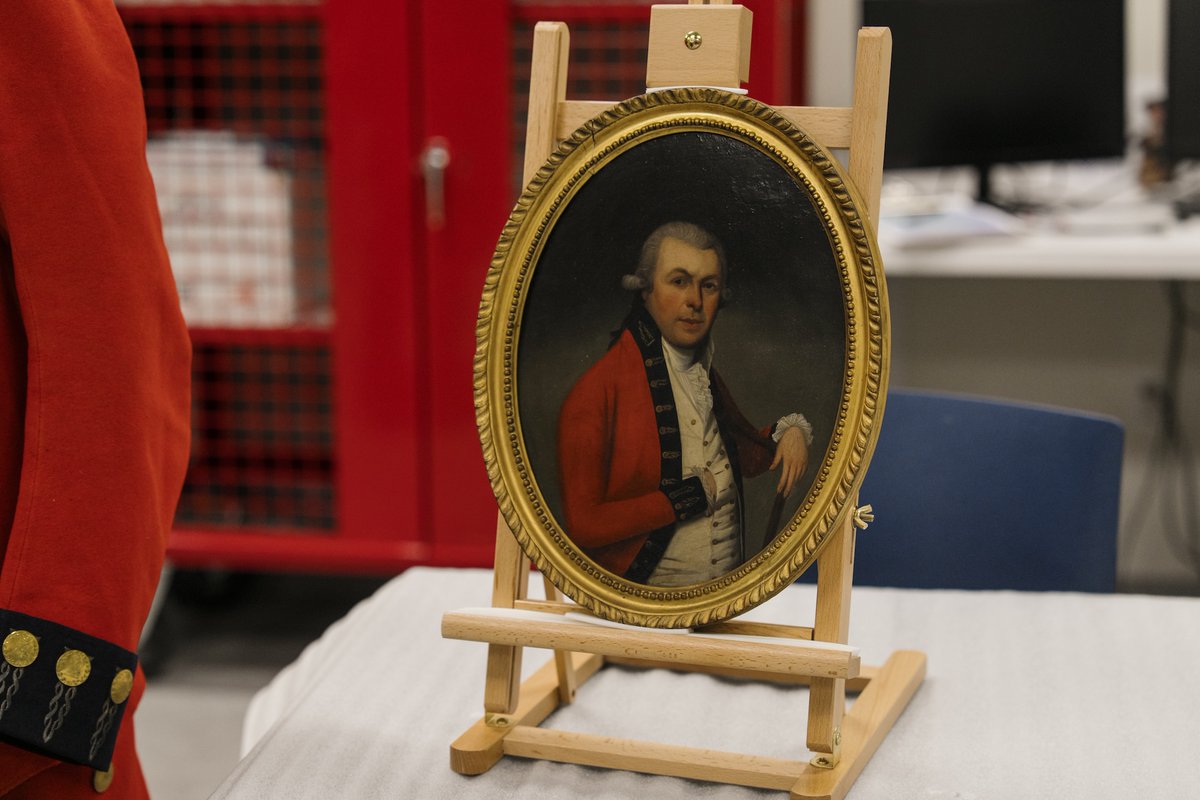 British Consulate NY 🇬🇧 (@ukinnewyork) on Twitter photo HM Consul General & Trade Commissioner Oliver Christian visited <a href="/AmRevMuseum/">Museum of the American Revolution</a>, where conservators brought out a time capsule of 🇬🇧/🇺🇸 history: The diplomatic uniform and portrait of Thomas McDonogh, the first British consul in Boston after US independence. <a href="/UKinBoston/">UK Consulate Boston</a> HM Consul General & Trade Commissioner Oliver Christian visited <a href="/AmRevMuseum/">Museum of the American Revolution</a>, where conservators brought out a time capsule of 🇬🇧/🇺🇸 history: The diplomatic uniform and portrait of Thomas McDonogh, the first British consul in Boston after US independence. <a href="/UKinBoston/">UK Consulate Boston</a>