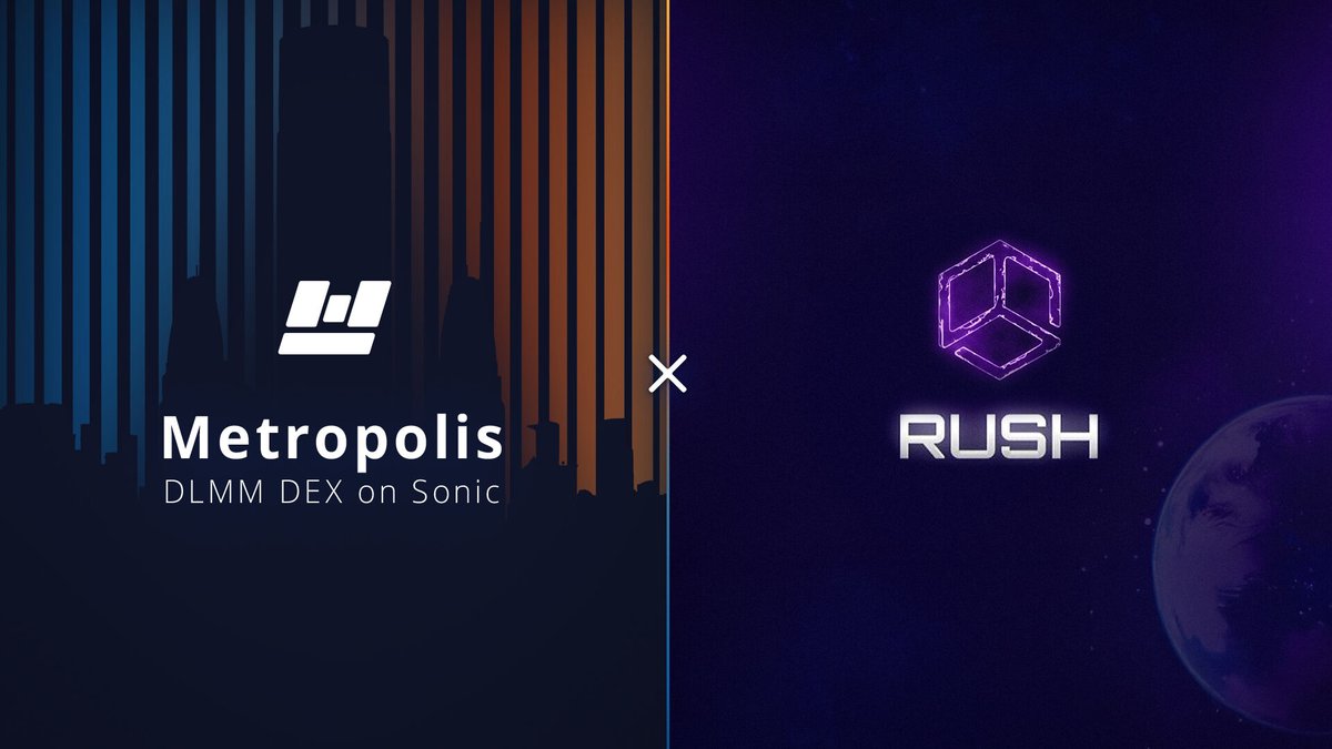 We are welcoming <a href="/rushgames_io/">Rush</a> 🤝

Rush Games is pioneering the first DLMM launch on Sonic. Save the date for tomorrow and be sure to check out their GamiFi hub with over 300 active players.

📅 26th of Mai, 2025
🕓 4PM UTC
🪙 $RUSH