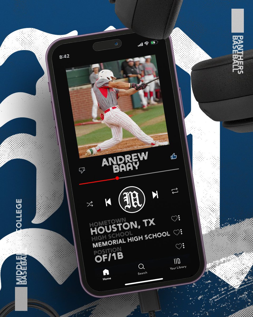 Introducing Andrew Baay to the Middlebury College Baseball family!  Andrew is an OF/1B from Houston, TX and he will be a part of the class of 2029.  Welcome to Middlebury, Andrew!