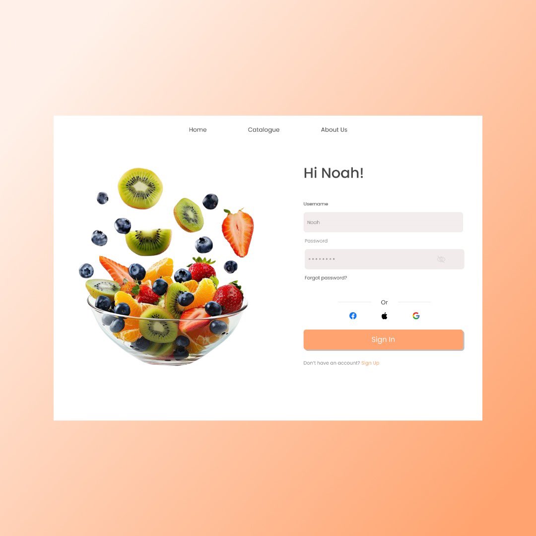 Angelarts04's tweet photo. Hi everyone 👋🏾 
I just completed my first desktop layout for a sign-up and sign-in  page and I’m excited to share it with you all! 🍓🥝
I’d love your feedback!
What do you think about the layout and user experience? 

#ProductDesign #UIUX #Learning #Recruiter https://t.co/0OHbKuIhyY