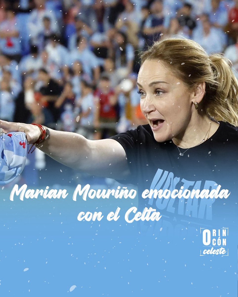 😍Marian Mouriño emocionada con el Celta

Leer más en: orinconceleste.es/marian-mourino…

#rccv #rccelta #celtadevigo #celtavigo #celta #europa #laliga #europaleague #clasificación #voltaraeuropa
