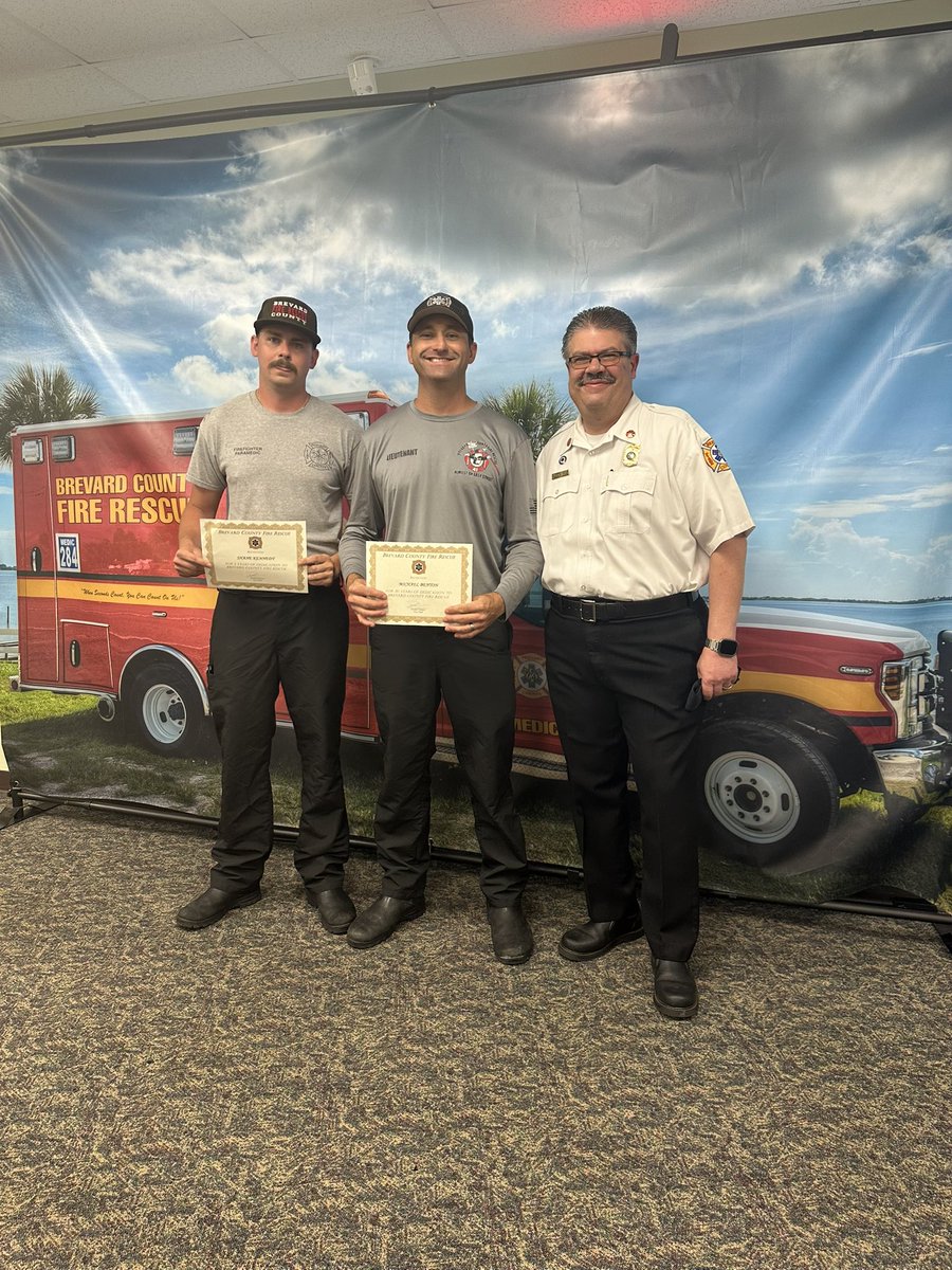 Great way to wrap-up EMS Week, doing emergency pediatric care training &amp; thanking two of our employees for reaching their 5 &amp; 20 year anniversary with the department. Job well done &amp; thank you for being part of the #BCFREMS team! Our people, the best part of BCFREMS. #EMS