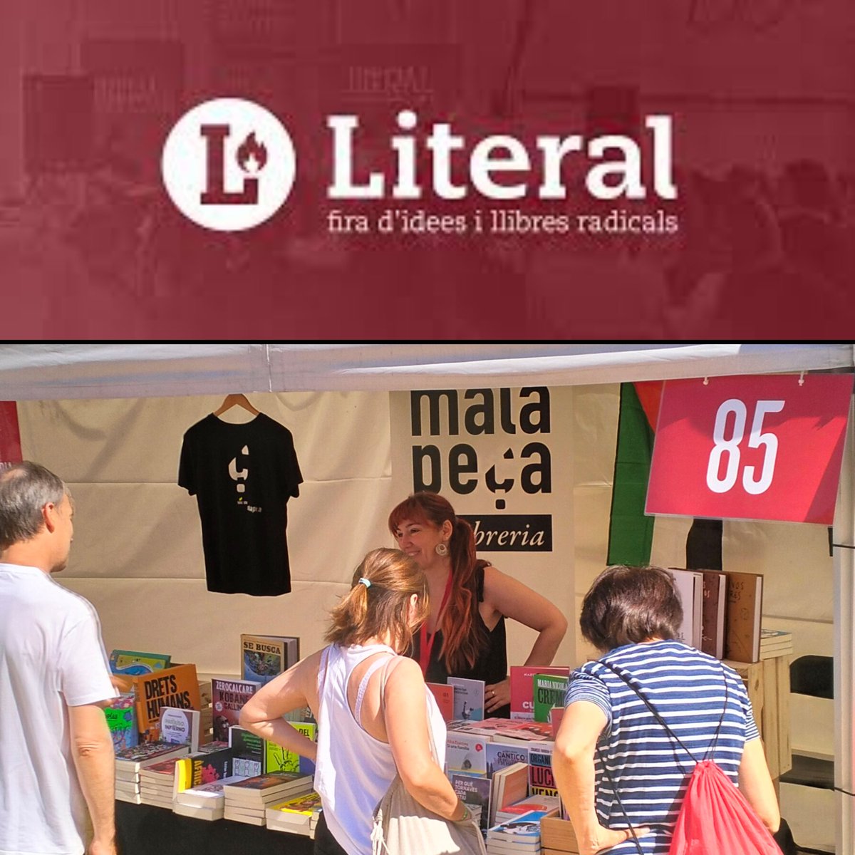 Un dia a la <a href="/LiteralBCN/">Fira Literal</a> 

💭Reflexions al voltant de la cultura, de visions geogràfiques, de la tecnopolítica, la ètica, la vida i la quotidianitat.

Obro fil 🧵👇🏻
