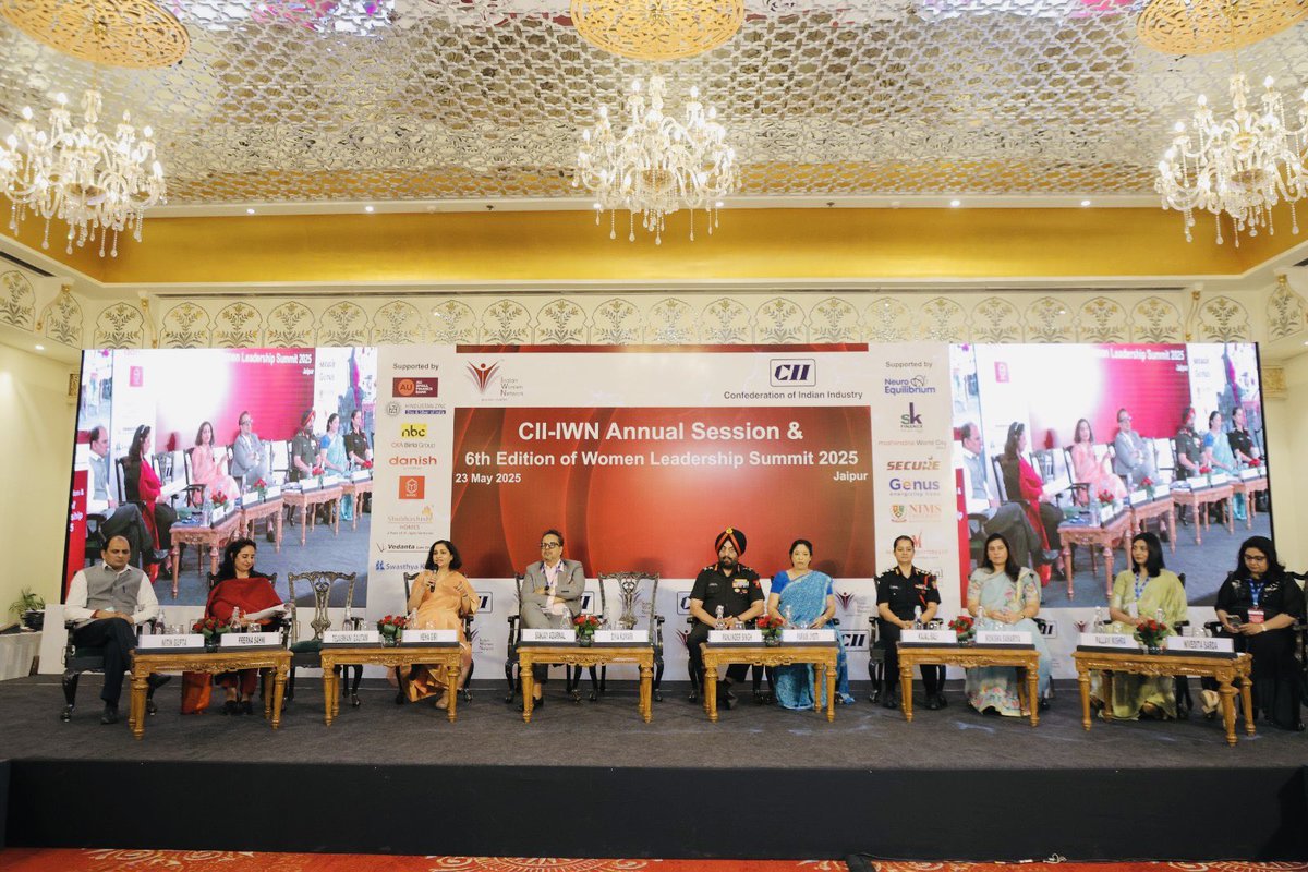 CII-IWN Annual session &amp; 
6th edition of Women Leadership Summit !

#RedefiningBoundaries #BreakingBarriers