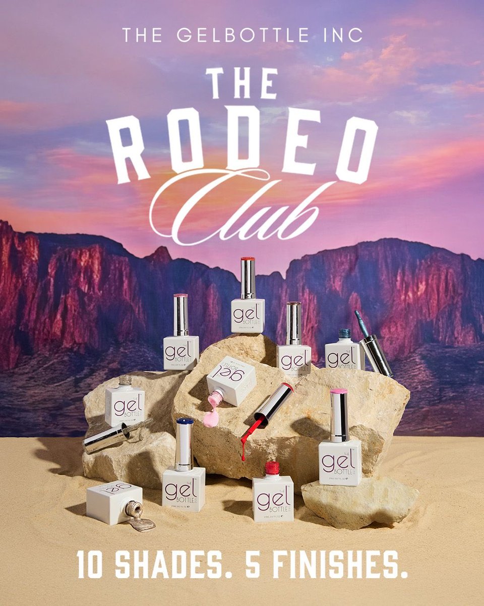 Welcome to the Rodeo Club 🤠🐎

The GelBottle’s hottest summer drop has landed at Chris &amp; Sons and it’s coming in guns blazing.

10 bold shades. 5 insane finishes. From blazing reds to glitter that goes way beyond sparkle. 💅🔥✨

Shop at C&amp;S + earn loyalty points on every order.