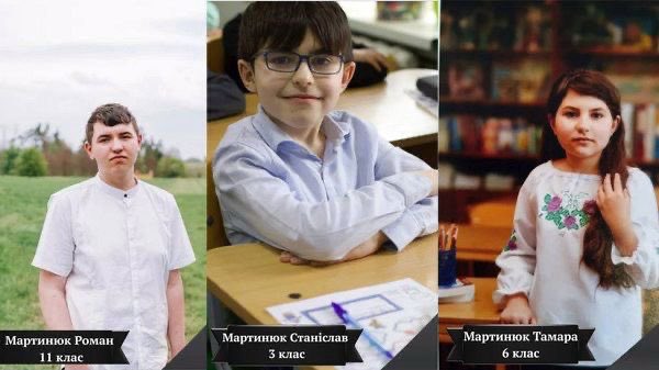 These 3 wonderful children, Roman (17), Tamara (12), and Stanislav (8), students of Korostyshiv Lyceum #1 were among those killed today in their home by russian attack. Roman was getting ready for his prom. Their Mom is in critical condition.💔Russia is a terrorist country.