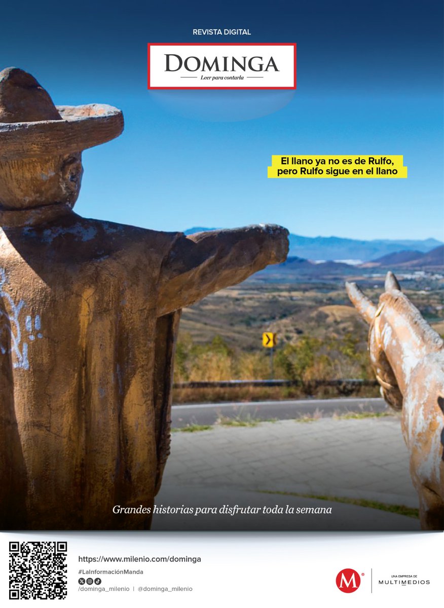 Los clubes de café para hablar de nuestra muerte; narco, polvo y mito en la tierra de Juan Rulfo; la tristeza que nace del cuello; la desaparición del impresor de la Liga Comunista 23 de Septiembre y más...

Las ocho historias de esta <a href="/dominga_milenio/">Revista Dominga</a> 
milenio.com/dominga