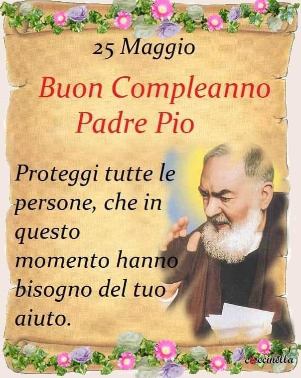 EmigrantetTv's tweet photo. Buon Compleanno S.Padre Pio.... auguri ❤️ 
Ti prego fai finire queste guerre che fanno strage di persone e bambini innocenti 😭😭😭🙏🙏
Grazie #emigrantet #italianiinalbania https://t.co/ozktHDxjYu