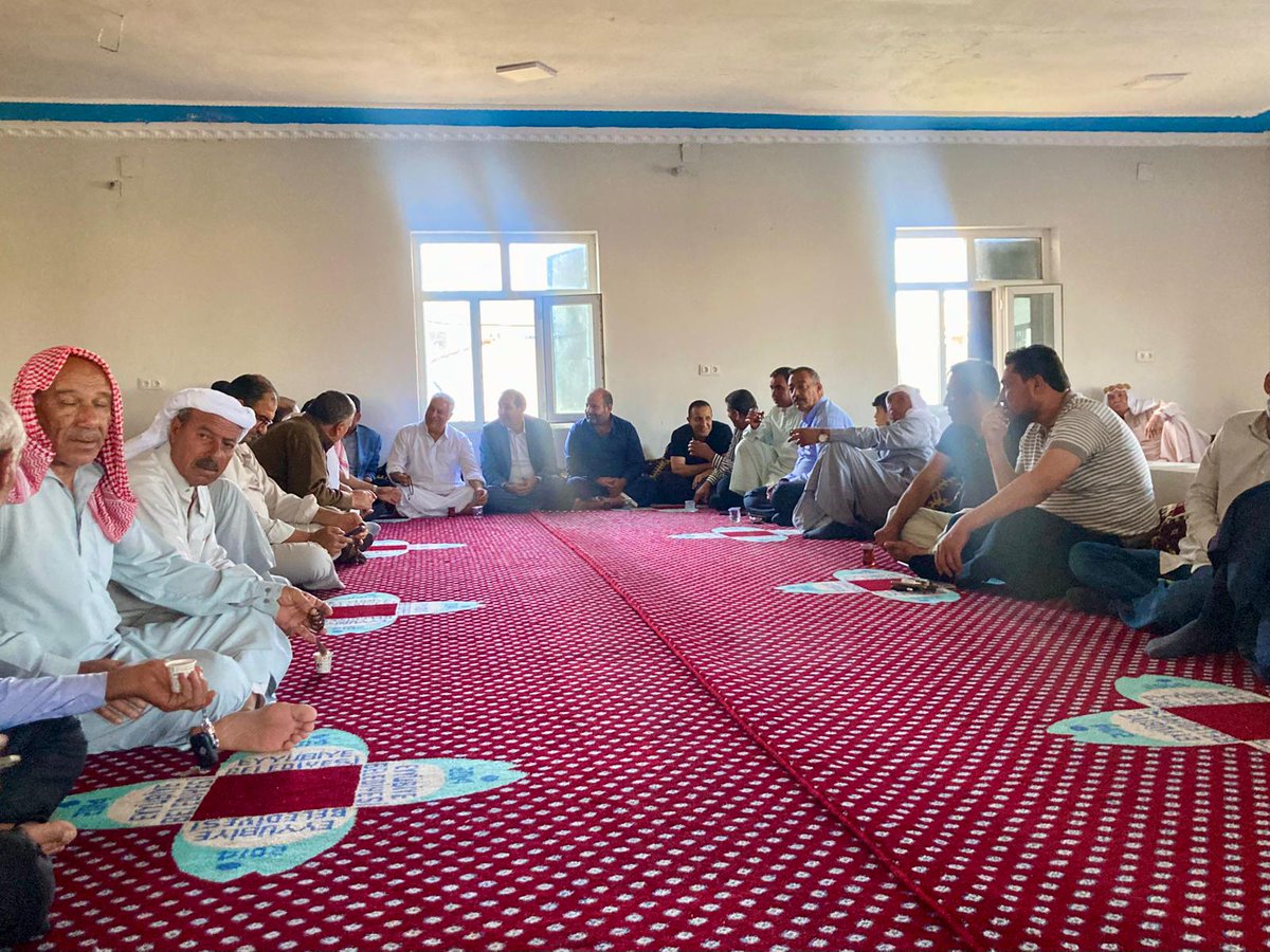 İl Başkanımız Sn. Mahmut Güneş, Haliliye İlçe Başkanımız Sn. Ali Demir ve geçmiş dönem milletvekili adayımız Sn. Halil Bakış ile birlikte, Eyyübiye ilçesine bağlı Sağlık Mahallesi'nde Demir ailesine taziye ziyaretinde bulundular.

Merhuma Allah’tan rahmet, ailesine ve yakınlarına