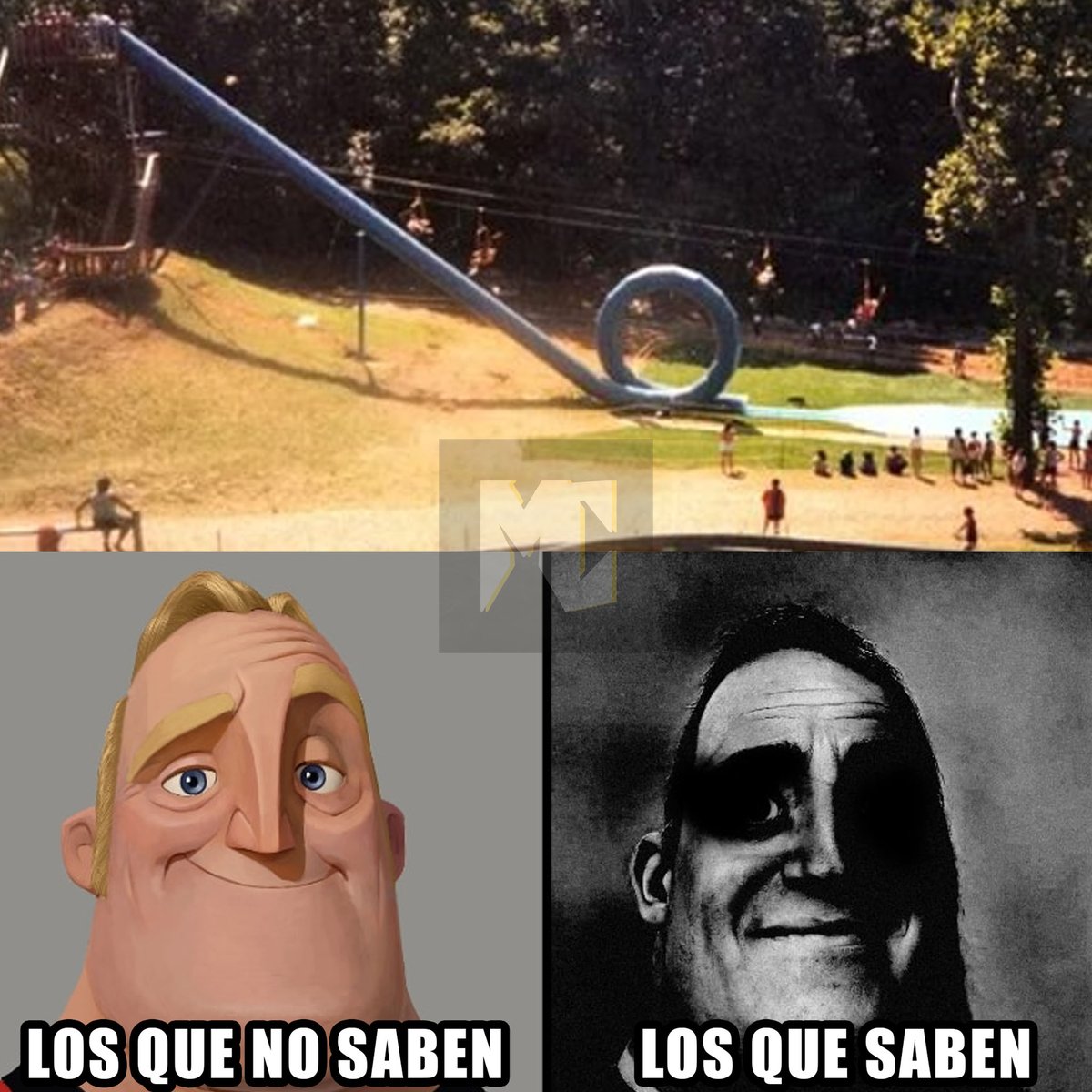 Parece un simple tobogán.
Pero detrás de él se esconde una historia real… y escalofriante.
Lo llamaban Cannonball Loop.

Estaba en un parque que operó por casi dos décadas desafiando la lógica, la seguridad… y la muerte.

Ni las autoridades, ni las familias, ni las tragedias
