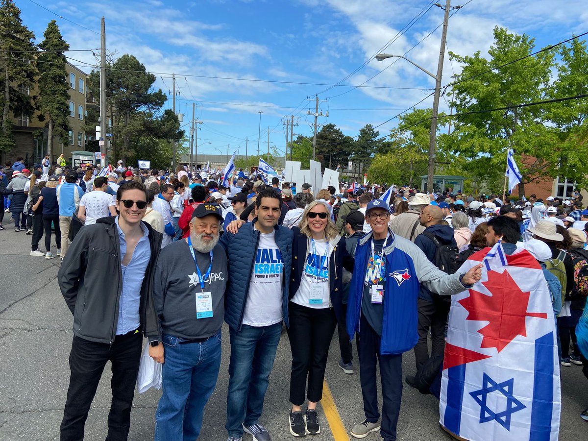 The 56th annual @ujafederation Walk with Israel is a proud tradition of allyship—celebrating the strength, resilience, and lasting contributions of Canada’s Jewish community. In a year marked by rising antisemitism, we walk together to stand against hate and fear.