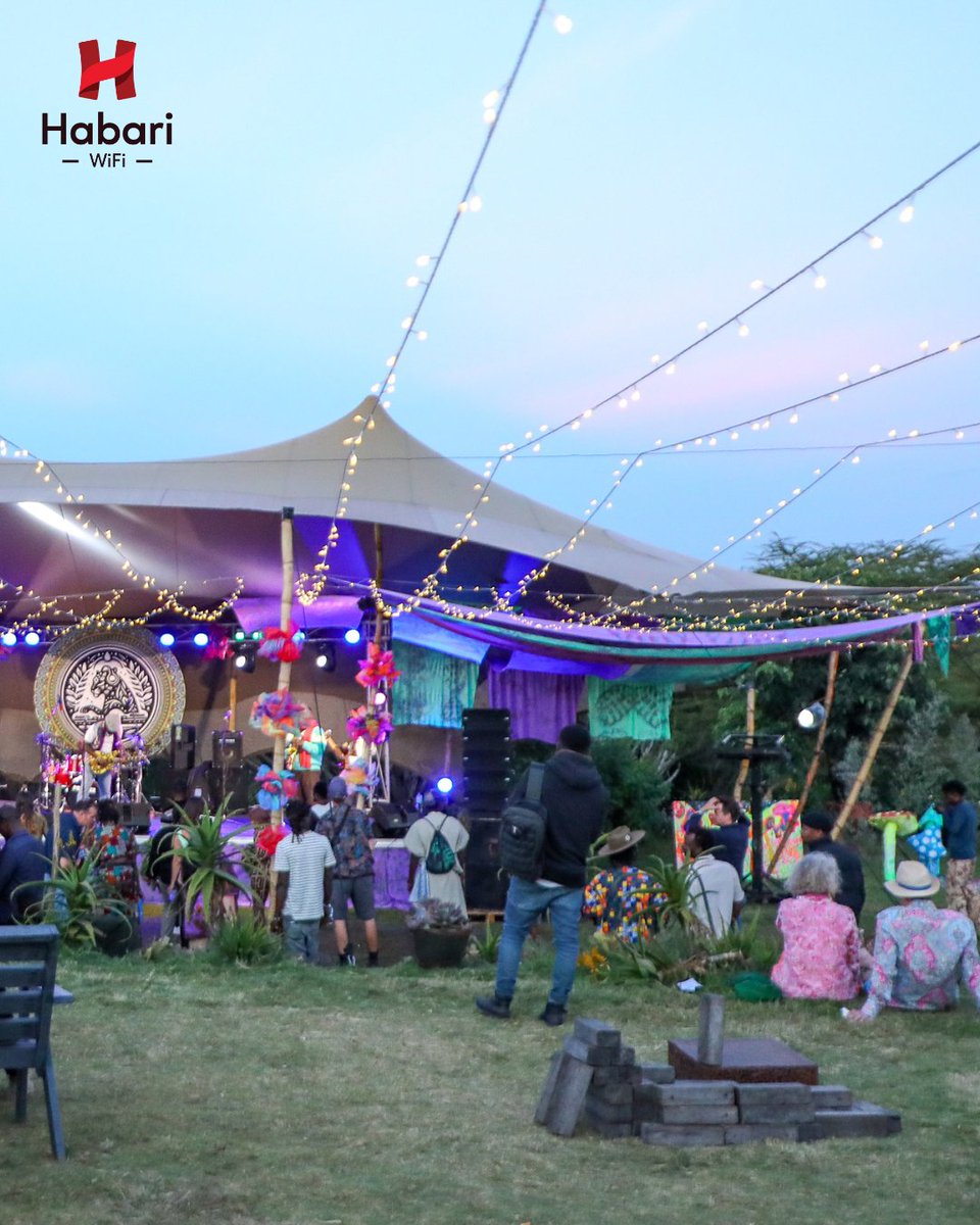 HabariNode's tweet photo. The @HabariNode team is still on the ground answering questions, sharing insights, and making sure festival-goers enjoy every bit of their #Free Internet experience. Great vibes and great info, all weekend long! #BoogieWithHabariWiFi #BoogieInTheBushFestival2025 #ArushaTanzania https://t.co/WXE02sTgUP