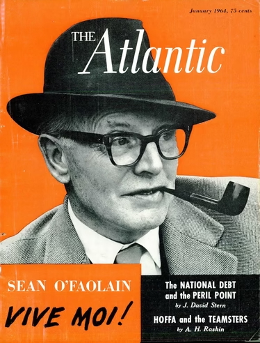 My sister just sent me (&amp; all our siblings) a roll of photos my father took of the Irish writer Seán Ó Faoláin. I then found the Atlantic issue from 1964 which used his photo. He had such a way of seeing &amp; being. I miss him.

#fathers #photography #seanofaolain #Ireland #writers