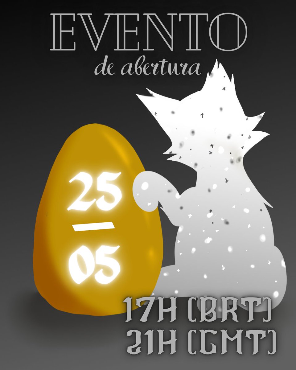 CatopolisSMP's tweet photo. ❗EVENTO DE ABERTURA ❗

• Sua lenda começa hoje... Fiquem ligados!

💛 17H (BRT) / 21H (GMT)

#CTSMP #smp #Minecraft #serverminecraft #Brasil #minecraftrp https://t.co/Syyi6sFPeq