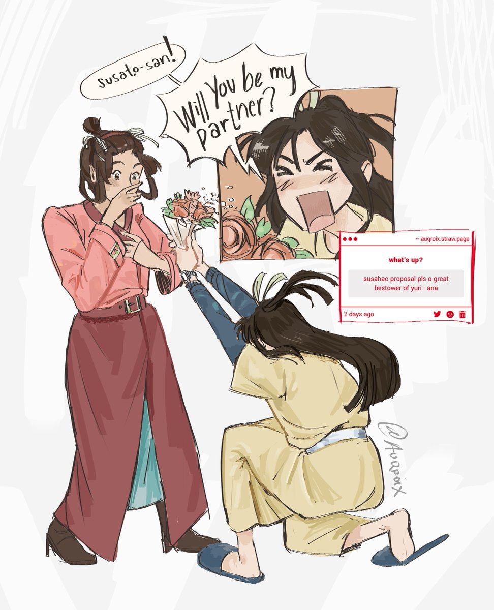 "will you marry me" is out, "will you be my partner" is IN #dgs #tgaa