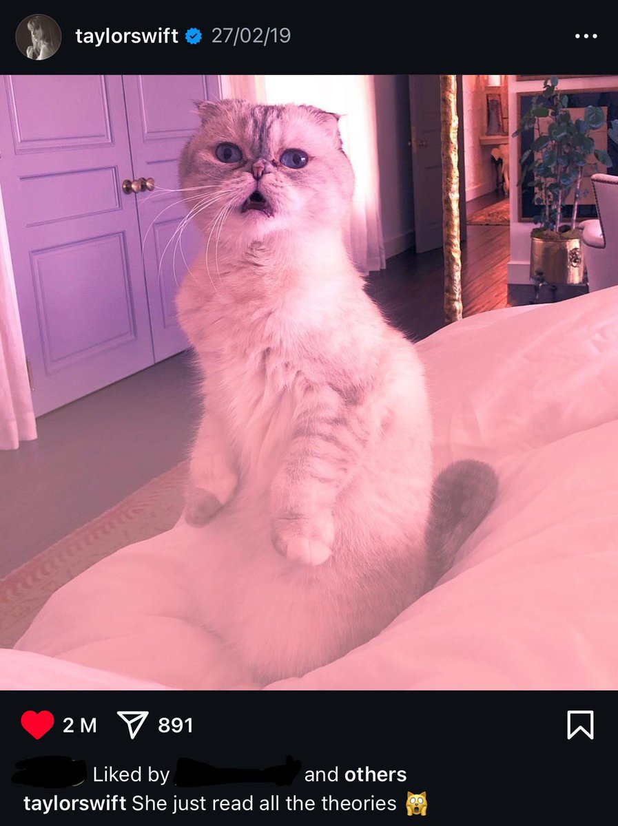 and when Taylor Swift posts this tomorrow again?